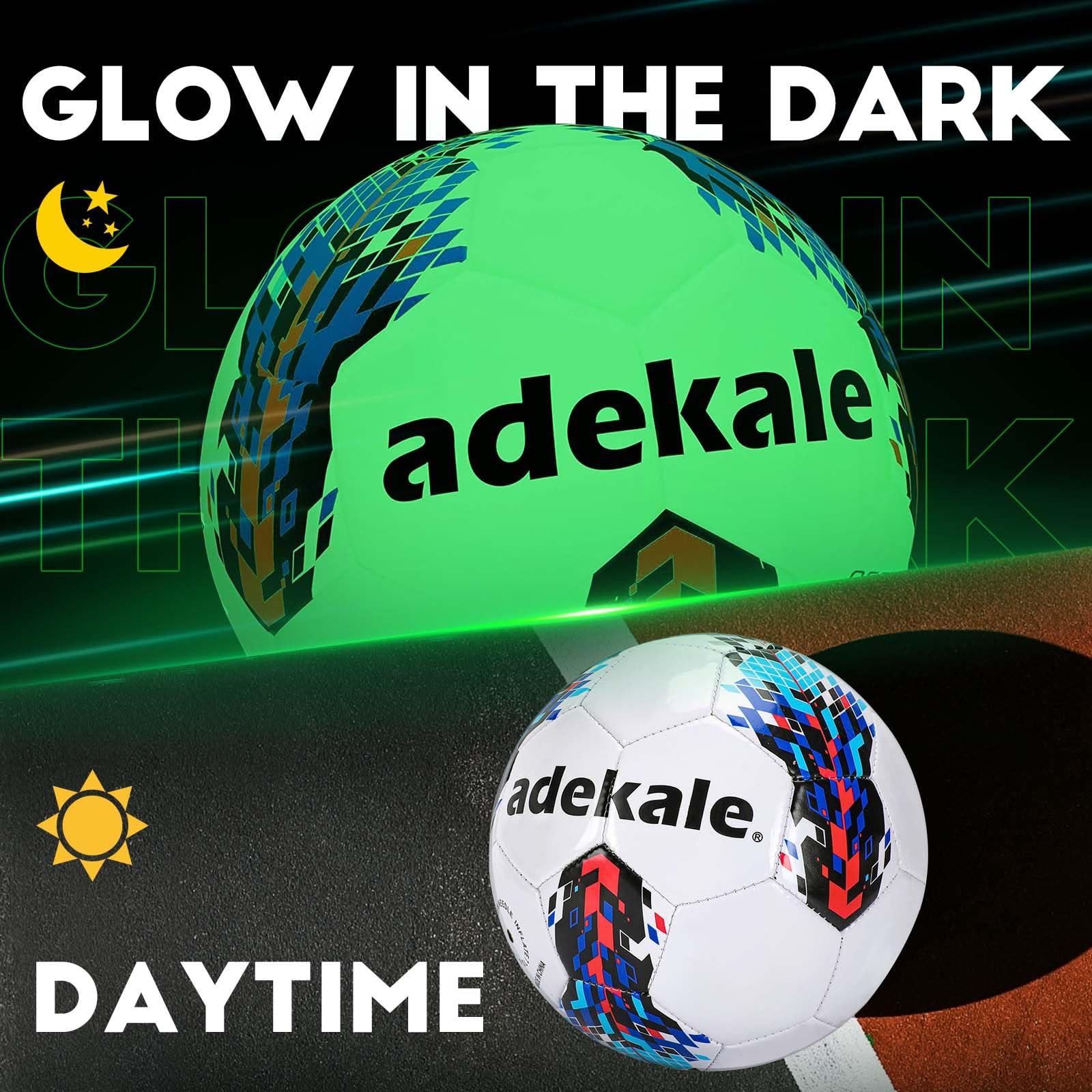 adekale hand holding ball to show size options and easy handling benefit