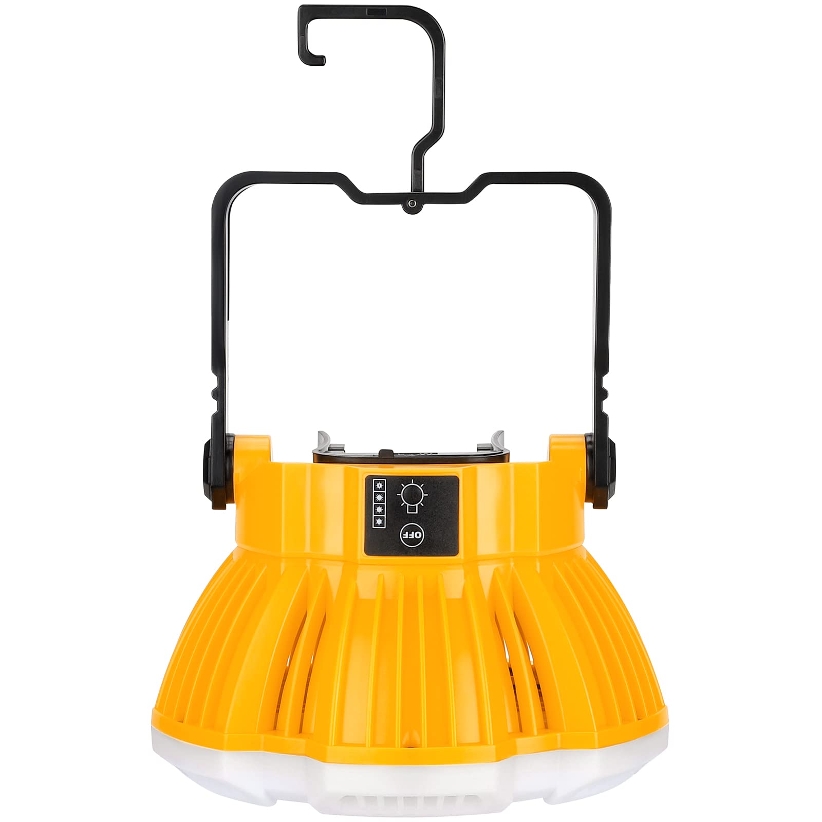 Adisipsoarin lantern front view showing bright output and portable design