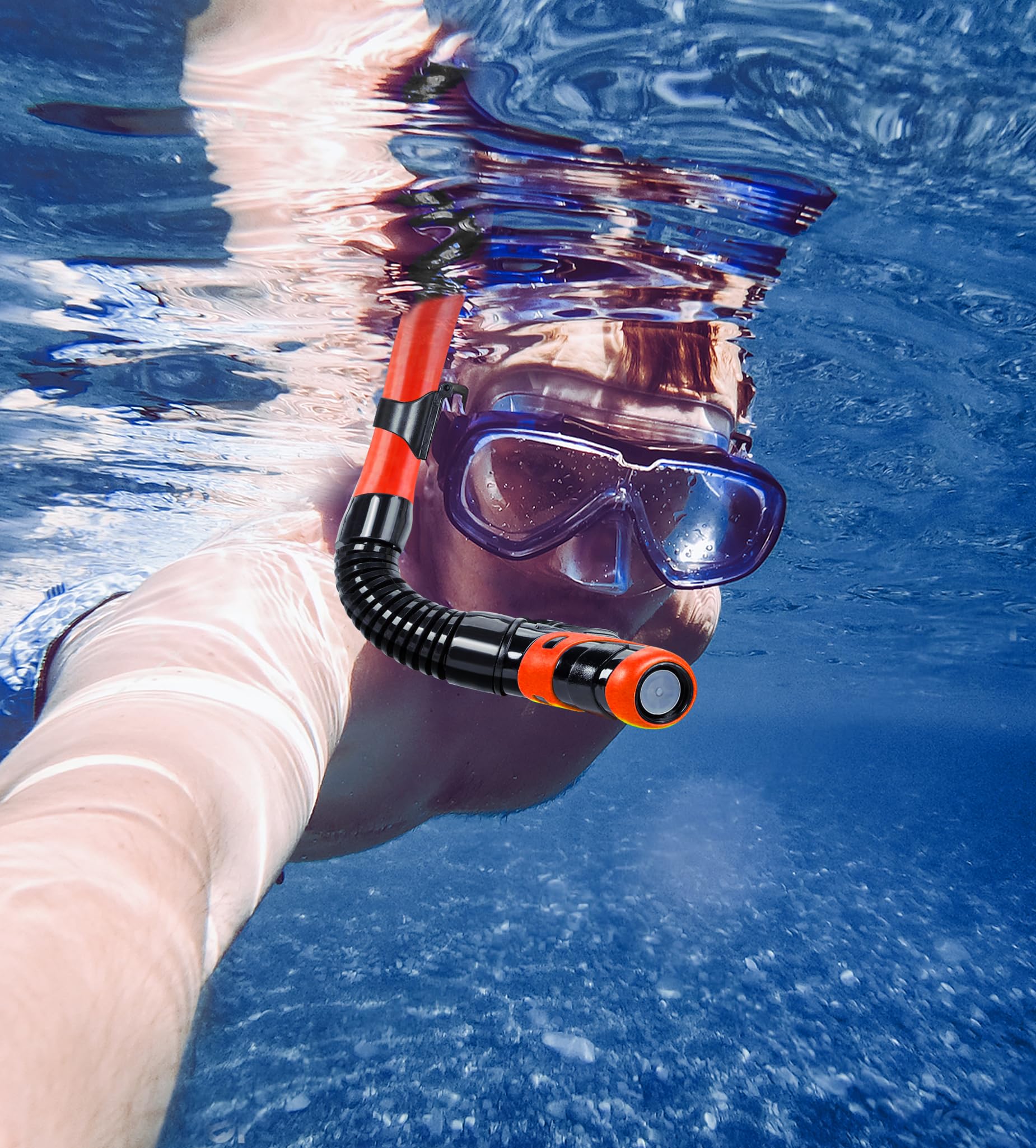 Aegend quick-release clip attached to mask strap for easy adjustment and removal