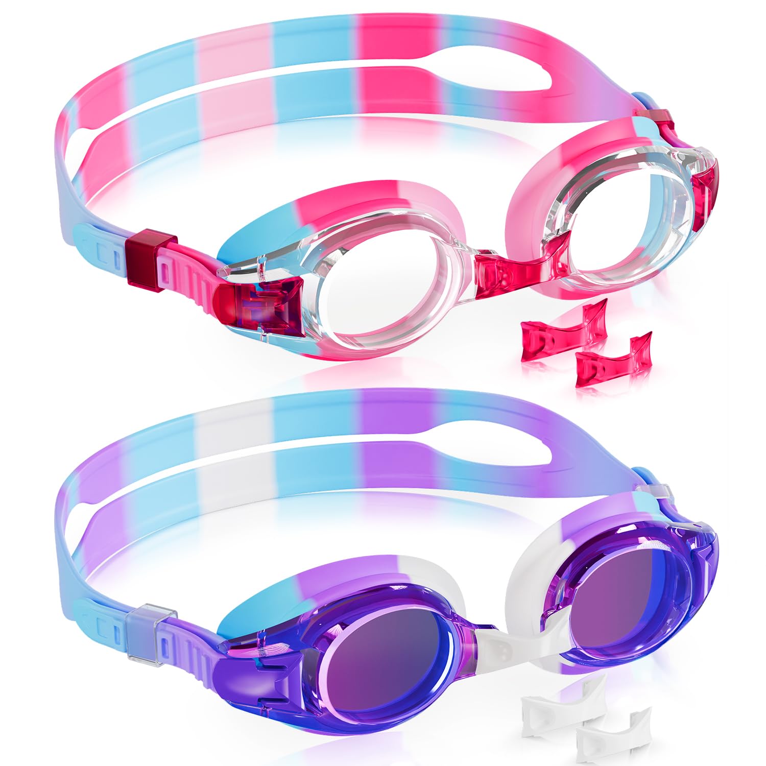 Aegend front packaging showing both goggles and cases, highlights value