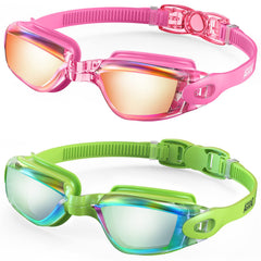 Aegend front packaging view showing both goggles and case, highlights convenience