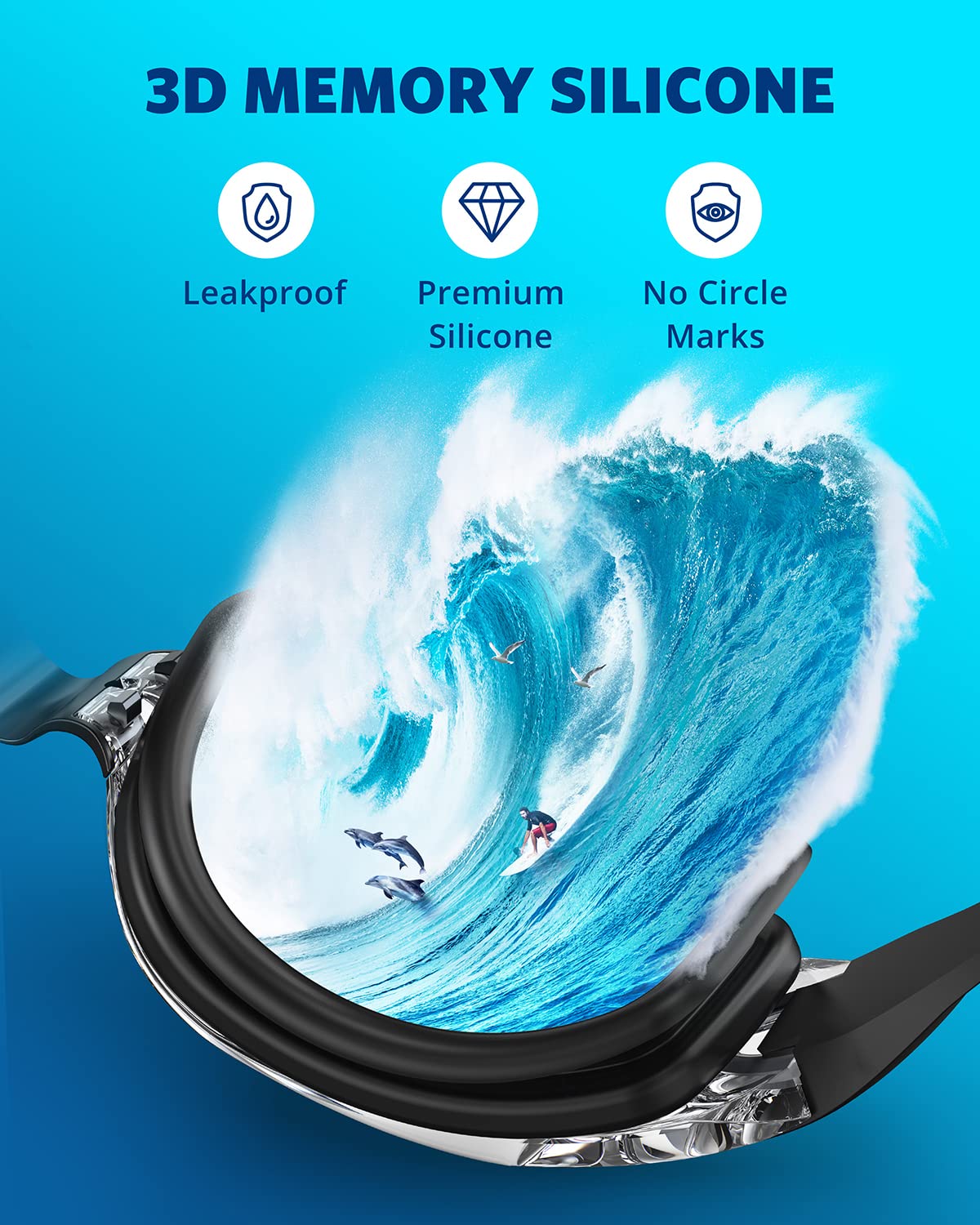 Aegend quick-release buckle for fast removal and hair-friendly use