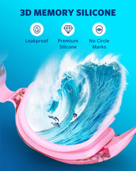 Aegend soft silicone gasket close detail, comfortable leak-resistant seal