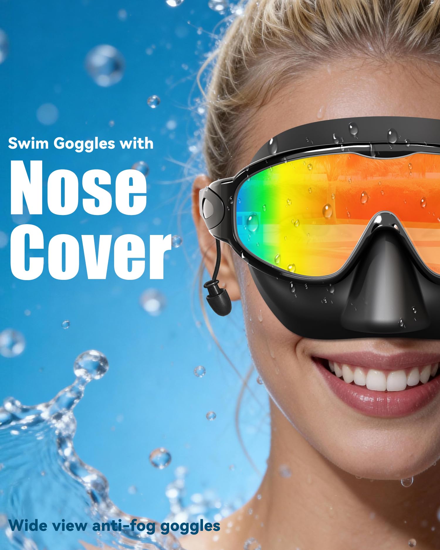 Aegend close-up of soft silicone nose cover for secure comfort