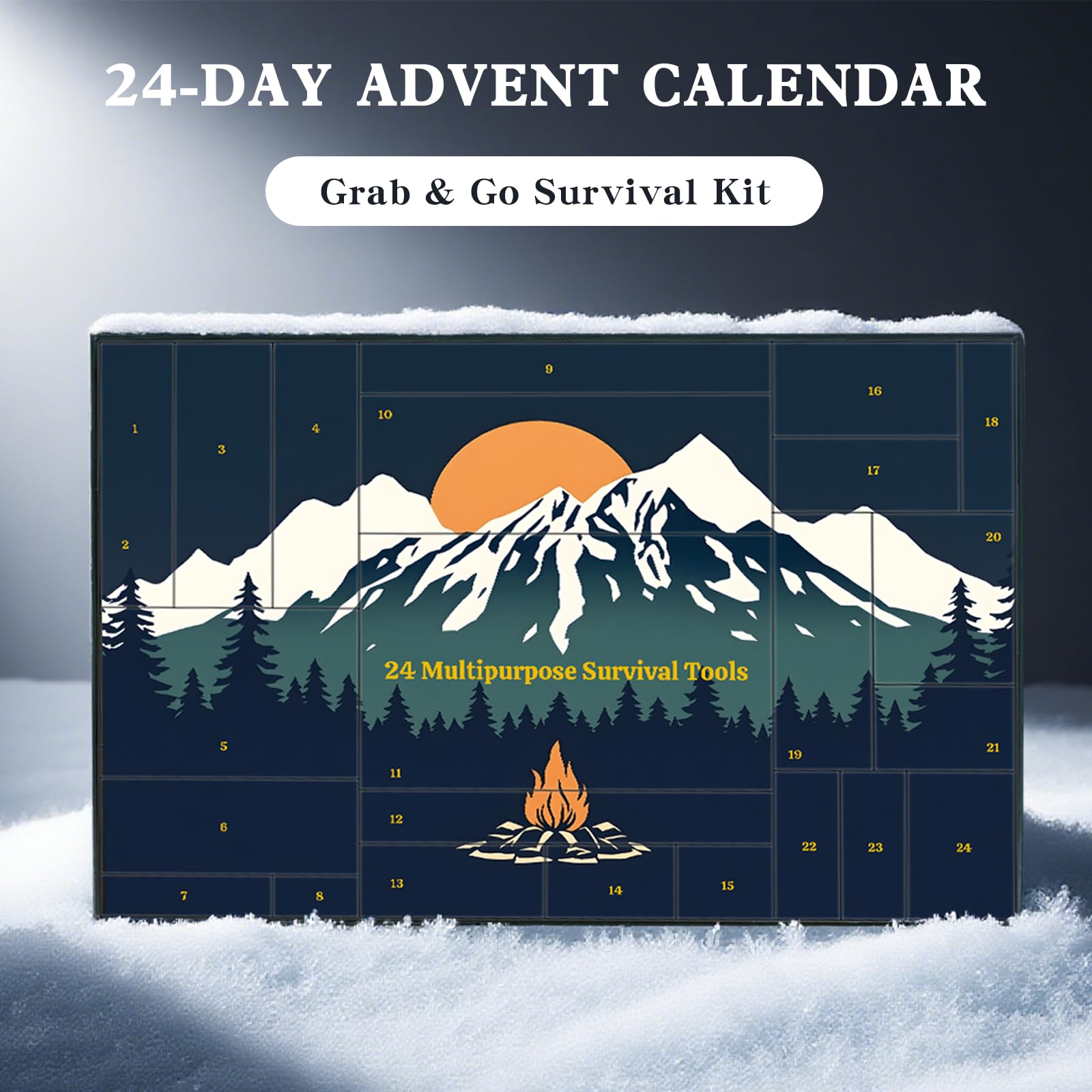 Aezic rugged organizer pouch closed and portable for secure grab-and-go convenience