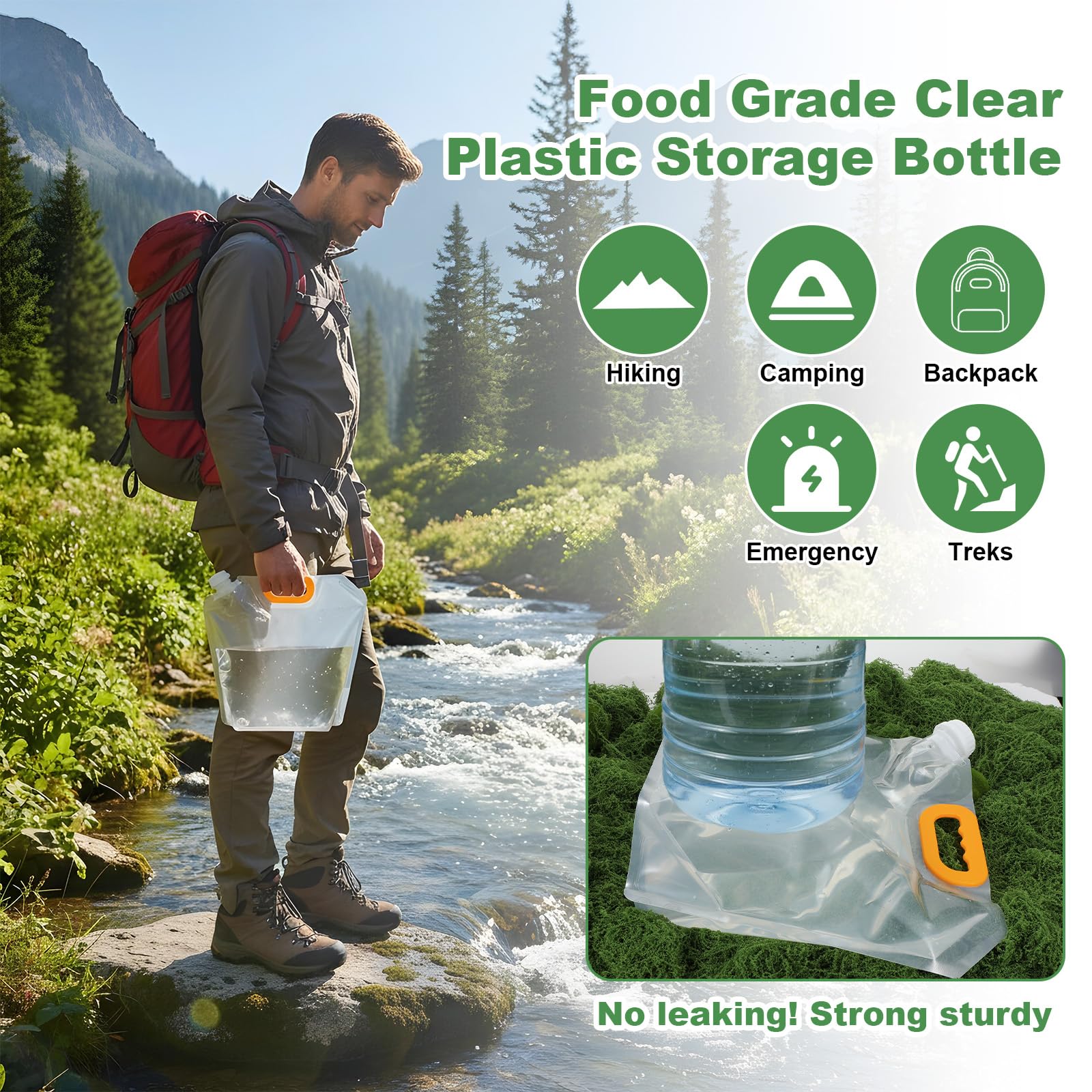 Afcabakila cap and reinforced handle detail for secure carrying