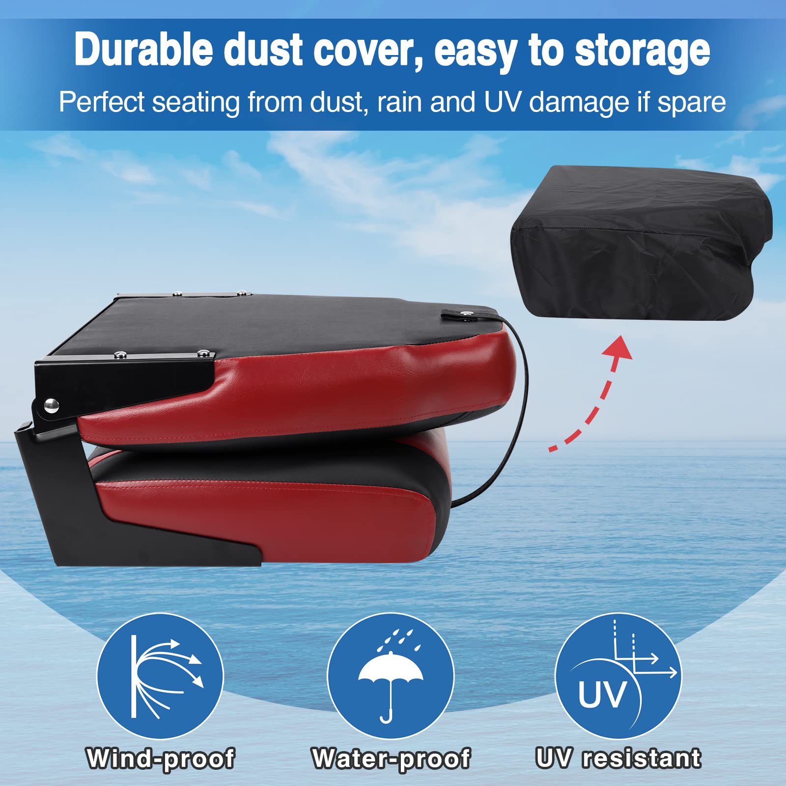 Affordura close-up of compression foam padding offering durable all-day comfort