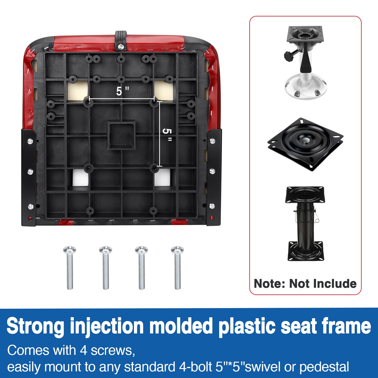 Affordura folded boat seat inside storage bag for compact protection and tidy storage