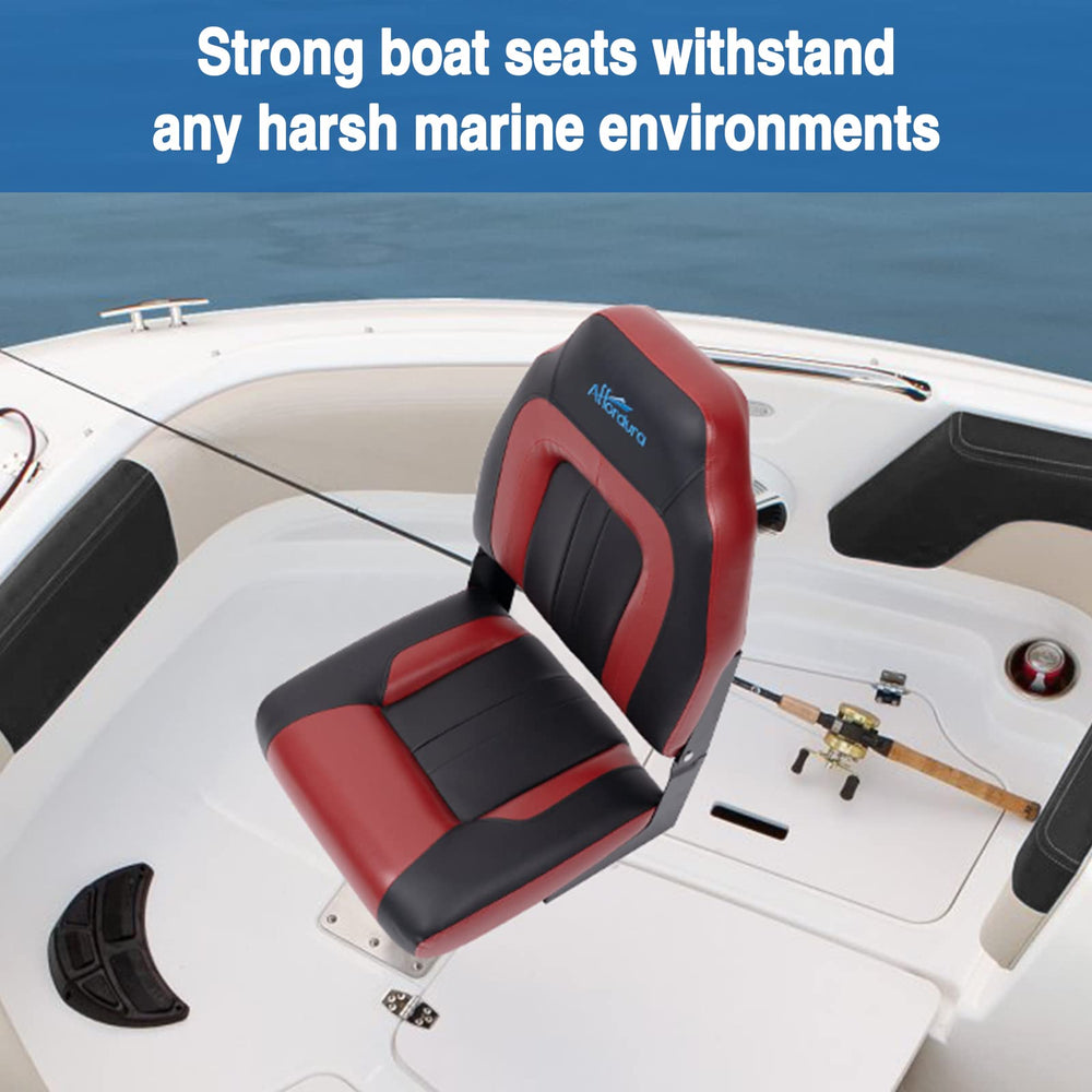 Affordura vinyl texture detail highlighting 28 oz marine-grade embossed surface durability