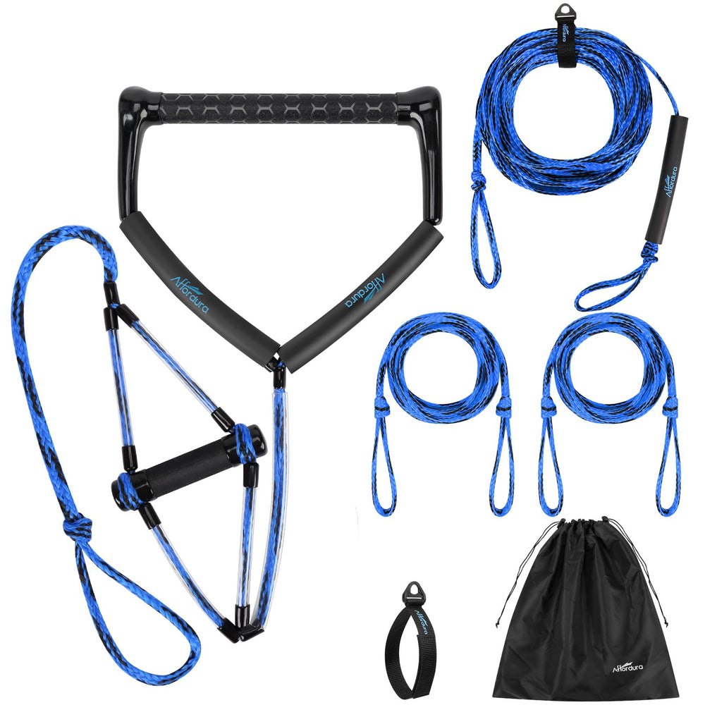 Affordura front packaging showing complete tow rope kit and accessories for convenience