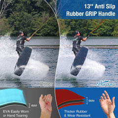 Affordura rope length sections laid out to show adjustable 45-to-75 feet options