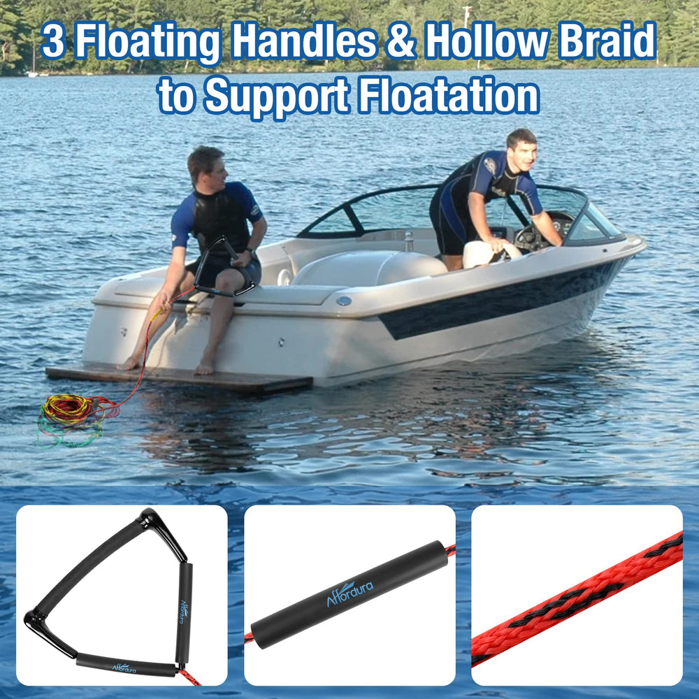 Affordura storage bag and rope keeper organized for neat storage and drying