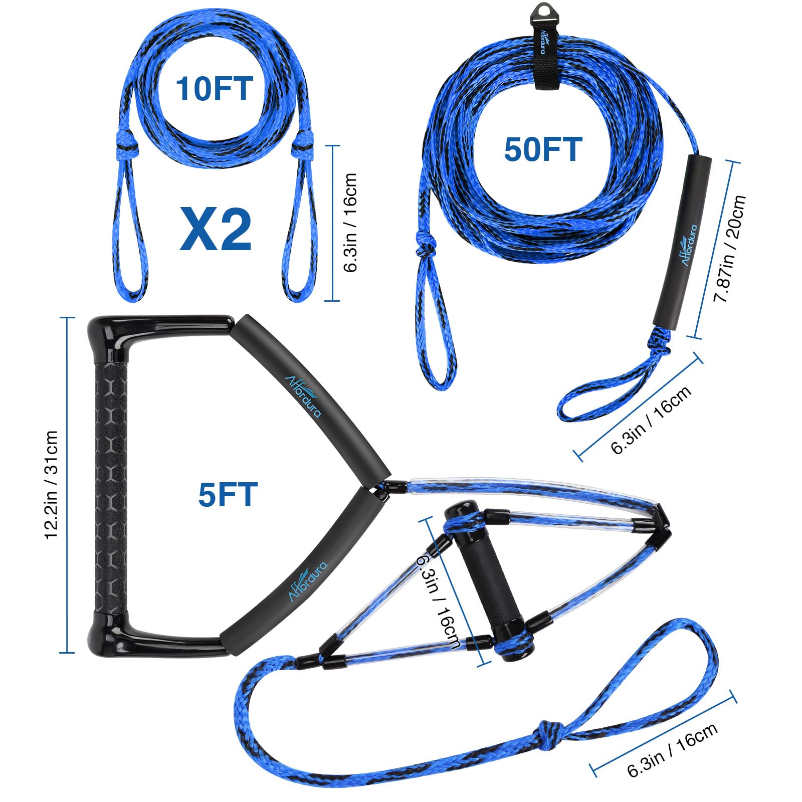 Affordura storage bag with rope keeper keeping rope organized and ready to dry