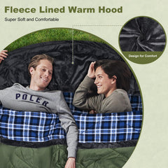 AGEMORE fleece-lined hood close-up offering soft face comfort and heat retention