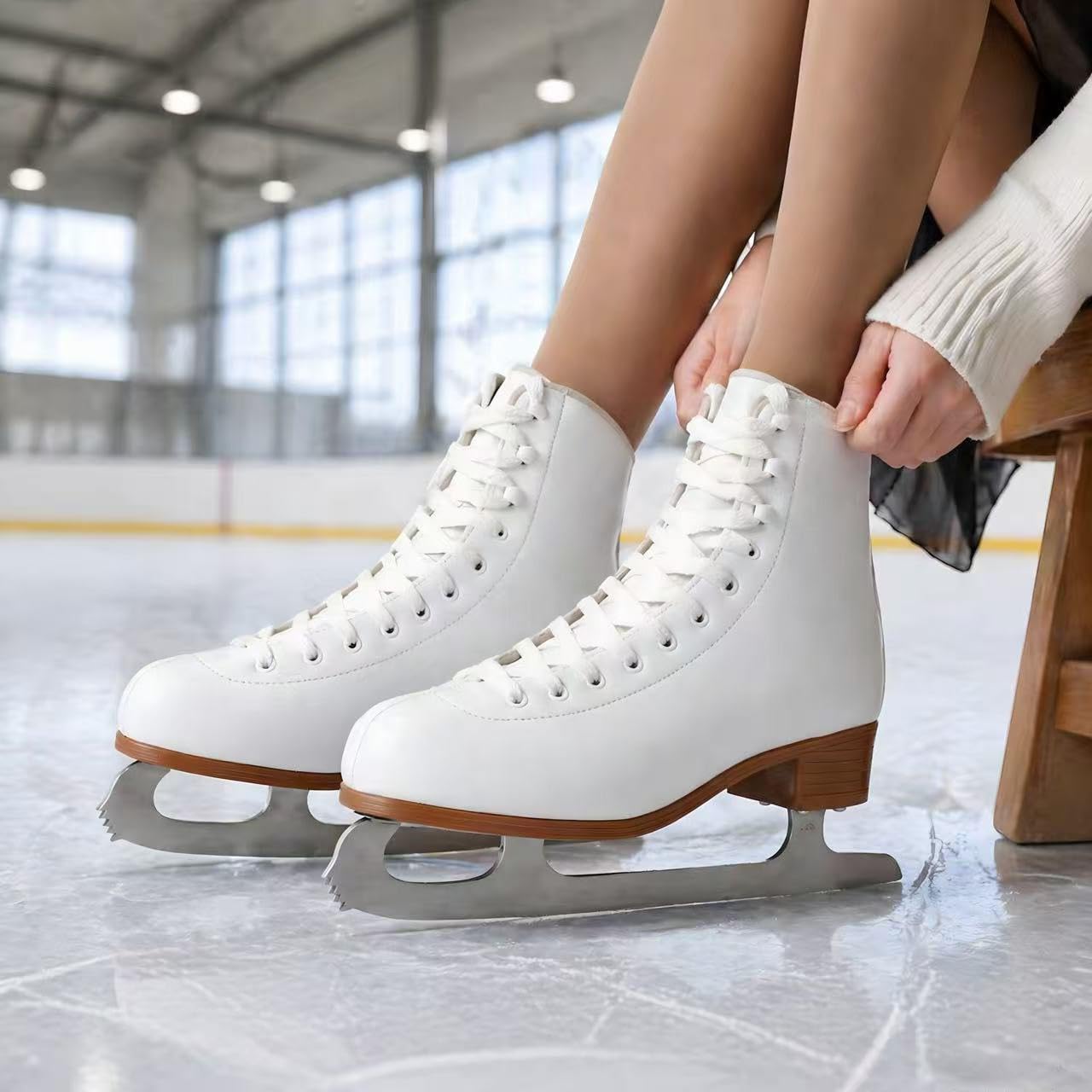 AhmyLion side profile highlighting boot structure and durable synthetic leather benefit