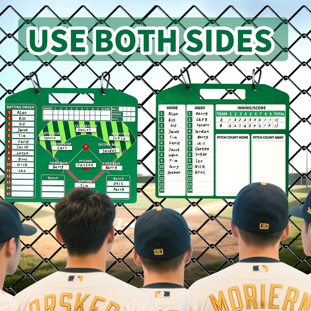 AHNHSKY field graphic with marker notes illustrating high-contrast visibility for players