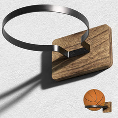 AIDILI close-up paulownia wood base highlighting grain and sturdy mount