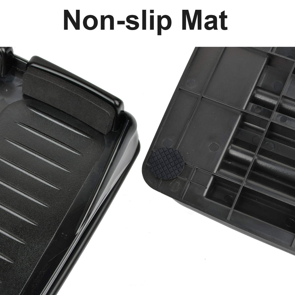 AIFUSI slant board packaged with foam pads and instructions for quick setup
