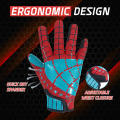 AIGEVTURE backhand texture detail showing breathable fabric and cooling benefit