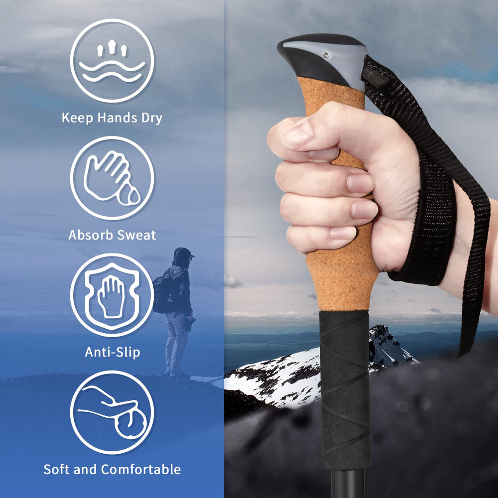 Aihoye tip and locking mechanism detail offering secure trail traction