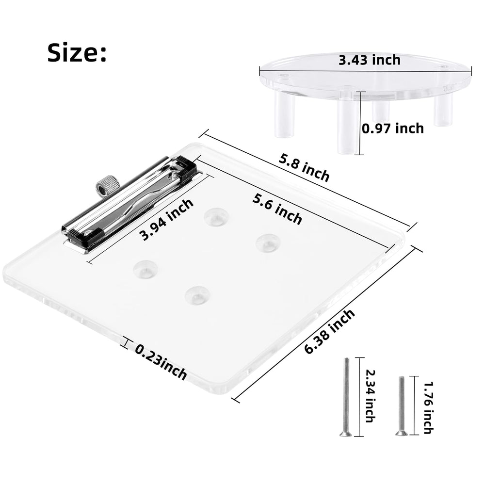 AIPSET next to a scorecard showing scale and size for quick reference benefit