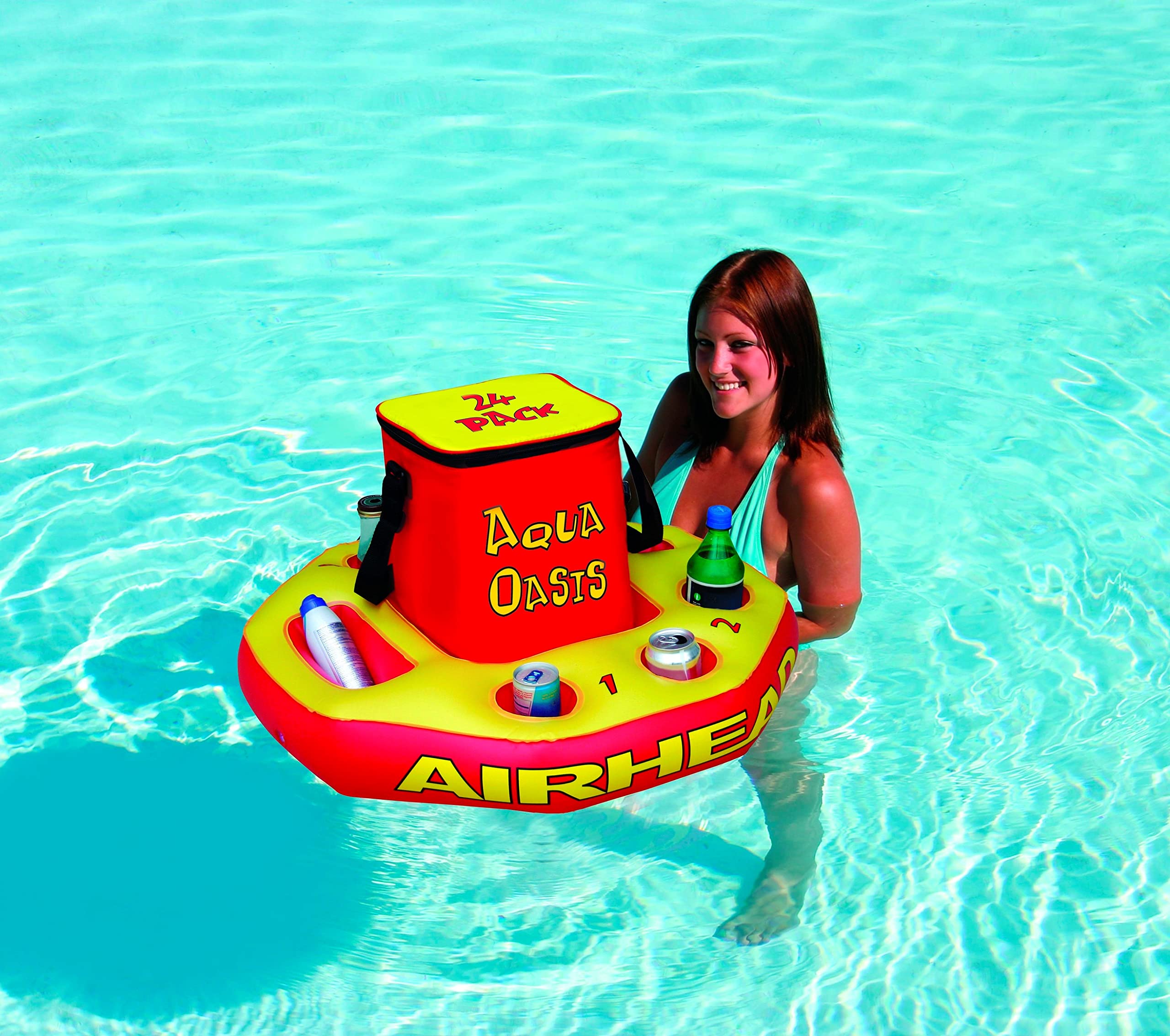 AIRHEAD sundry pocket and adjustable shoulder strap for convenient transport