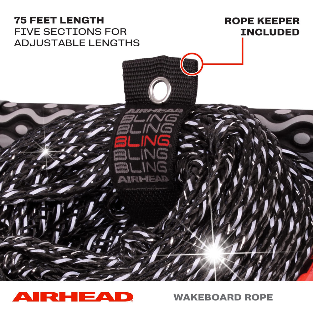 AIRHEAD close-up of 15-inch EVA squid grip showing finger protection and comfort