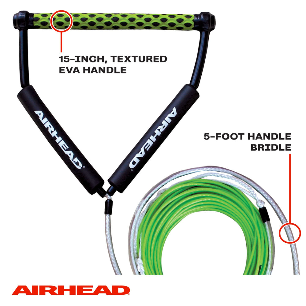 AIRHEAD Dyneema flat-line profile close detail reducing tangles and improving float