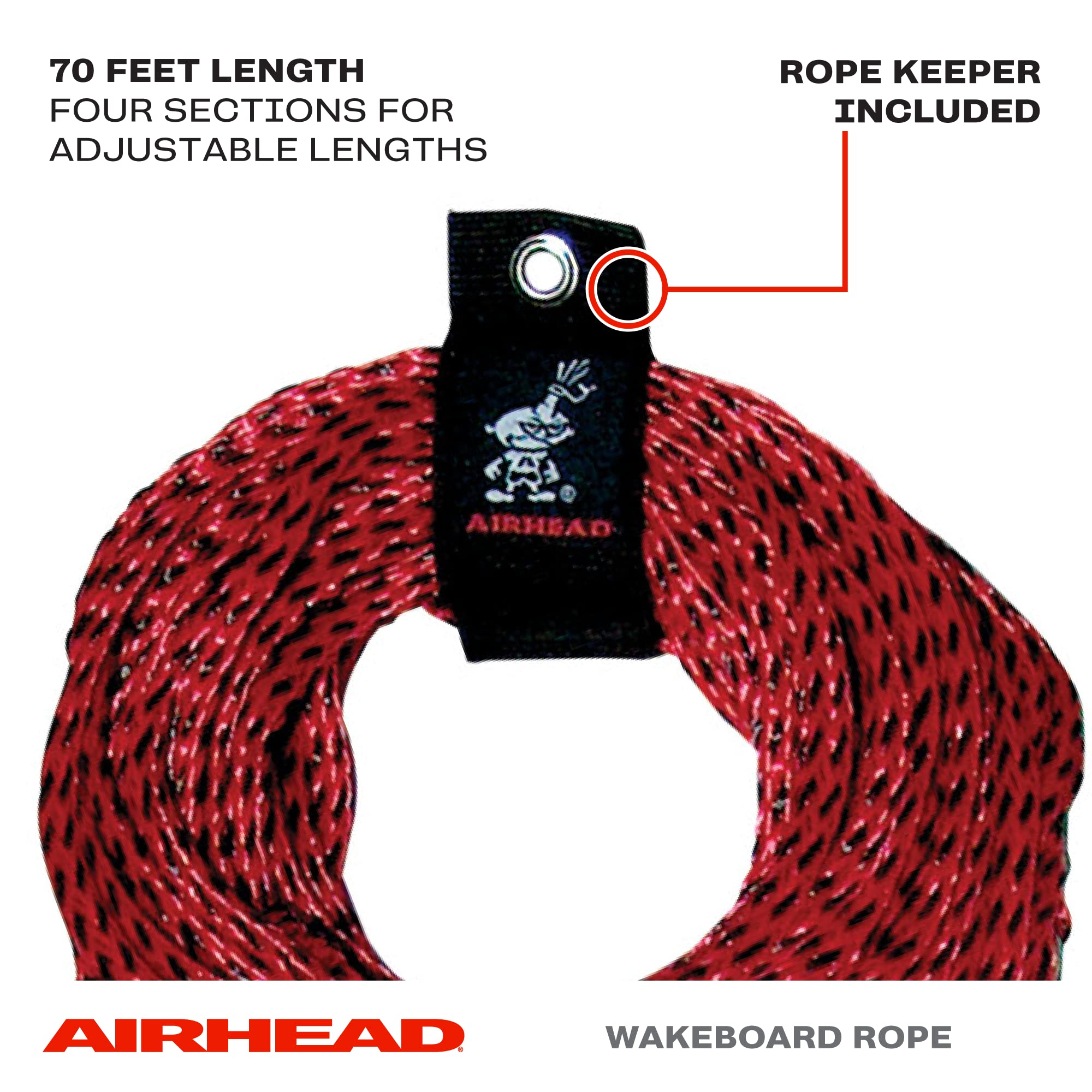 AIRHEAD close-up of handle texture highlighting cushioned phat grip