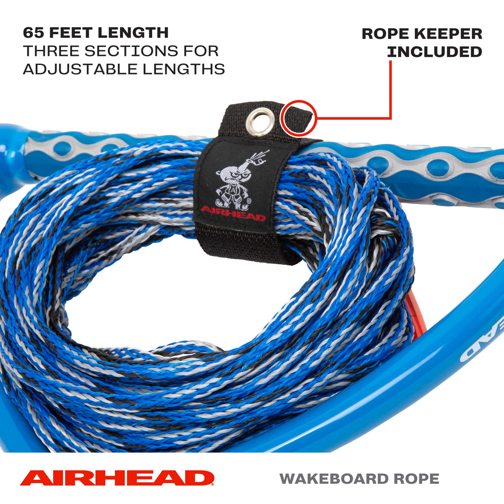AIRHEAD close-up of 15-inch EVA handle offering cushioned, non-slip grip