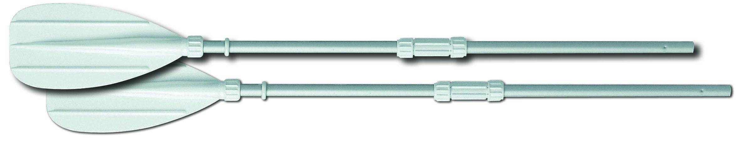 AIRHEAD oars front view showing pair assembled for comfortable, efficient rowing