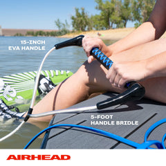 AIRHEAD detailed shot of full-length PVC tubing protecting fibers and reducing wear