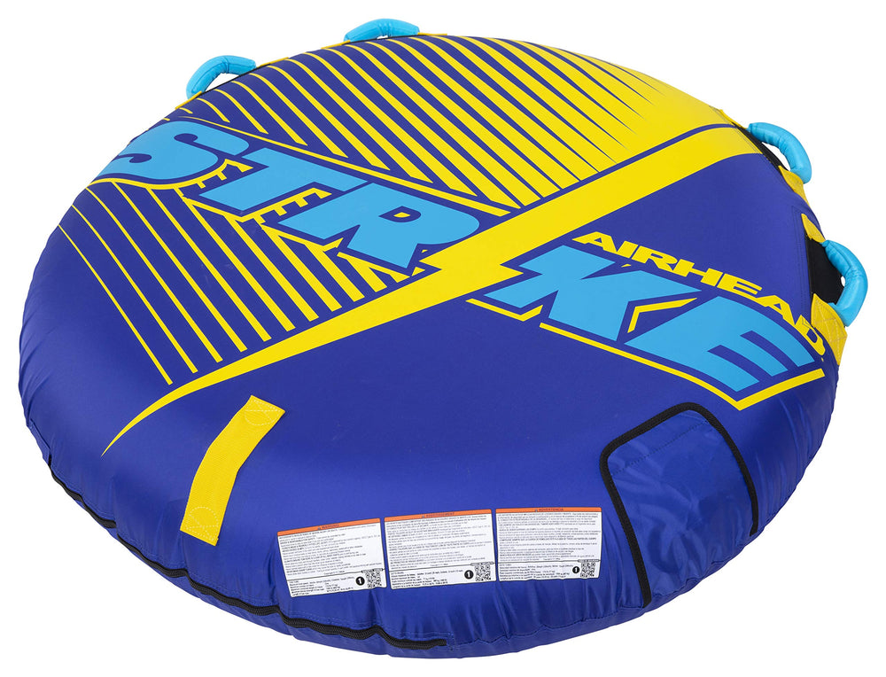 AIRHEAD stitching and material close-up showing double-stitched nylon durability