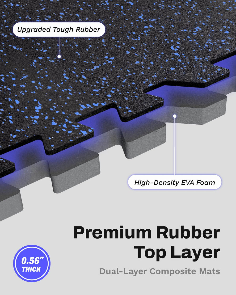 AIRHOP close-up of textured rubber top offering enhanced traction and durability
