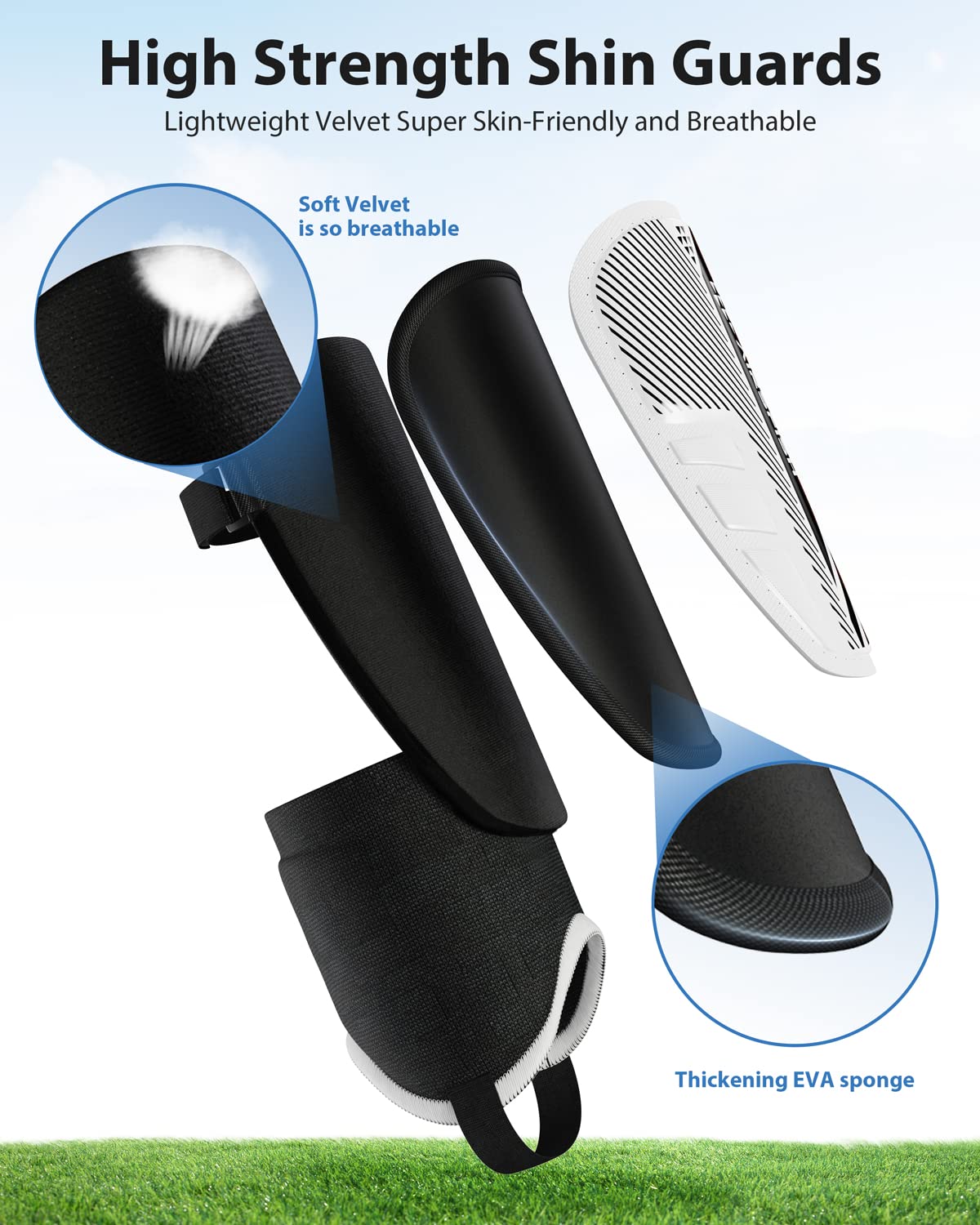 AirsFish view of EVA cushion layer demonstrating shock absorption