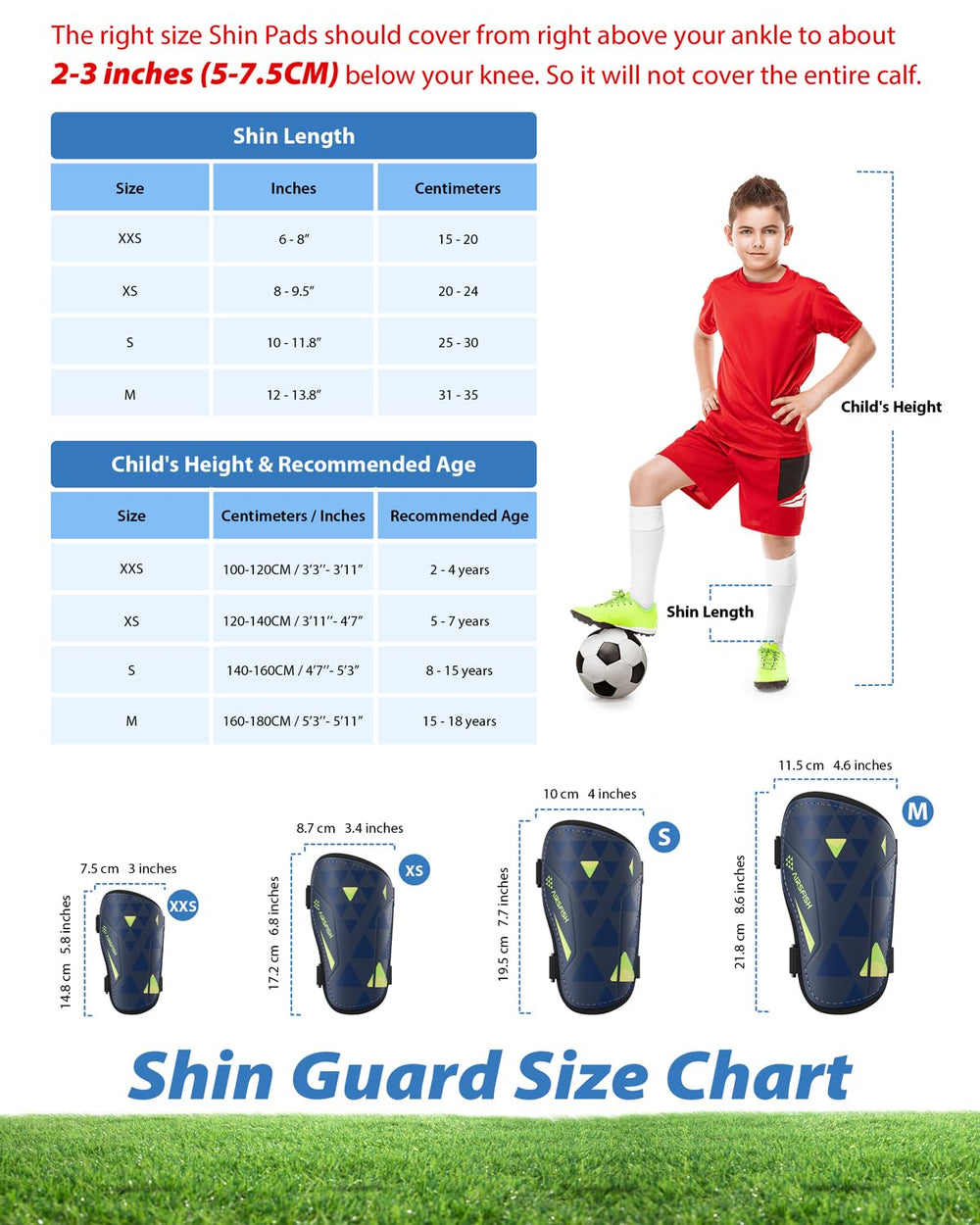 AirsFish size comparison next to child to confirm proper fit