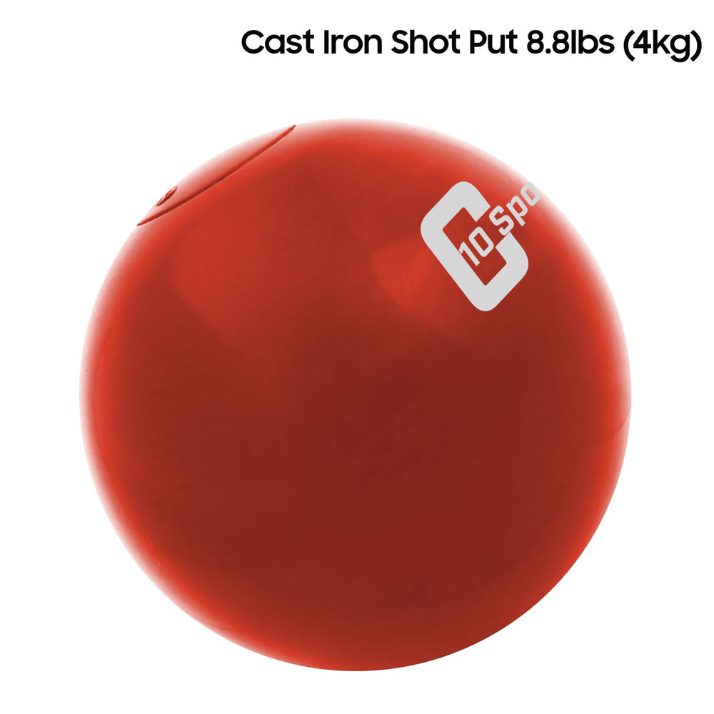 AKABIKE close-up of shot put texture highlighting anti-slip finish and durability