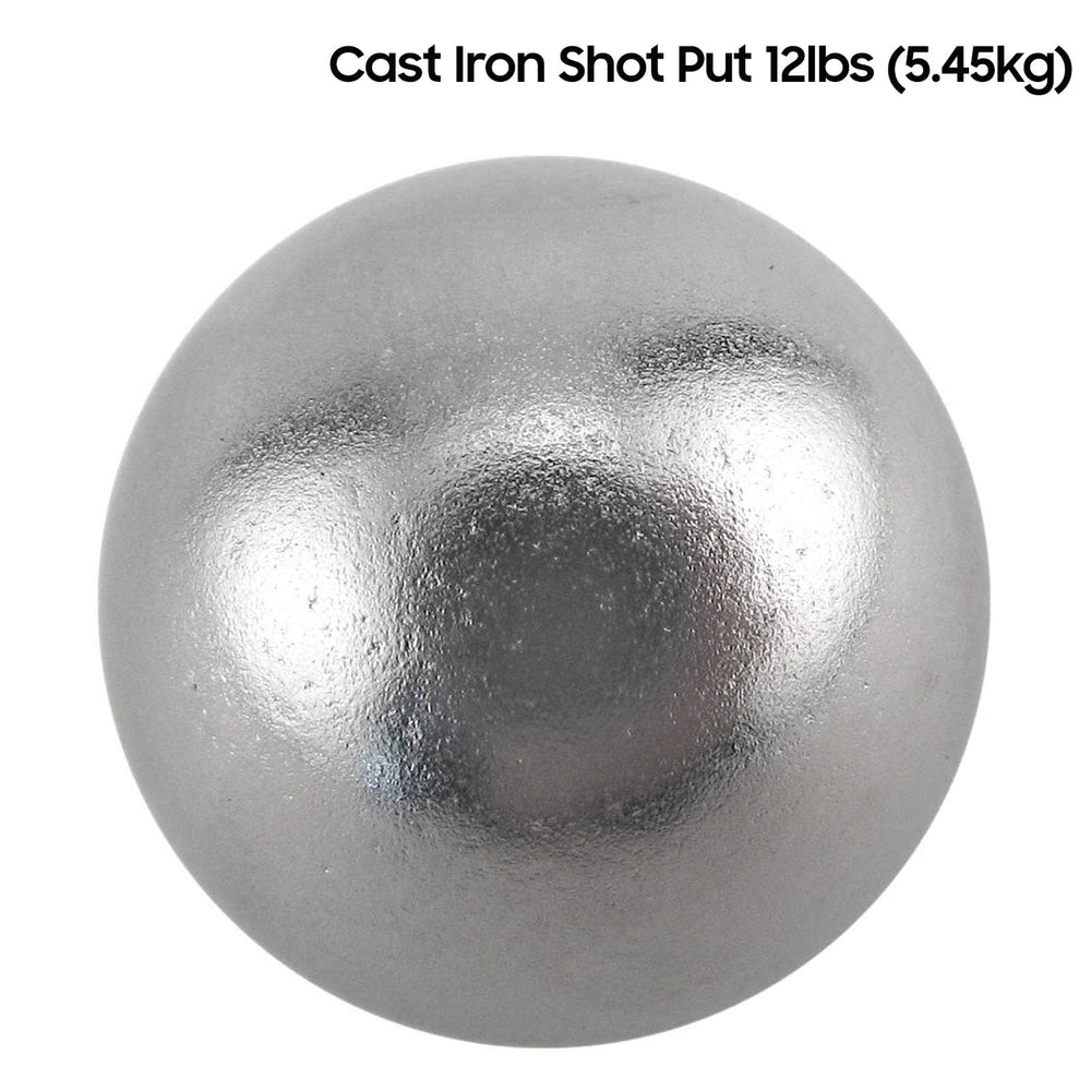 AKABIKE close-up of shot put surface highlighting smooth finish and consistent grip