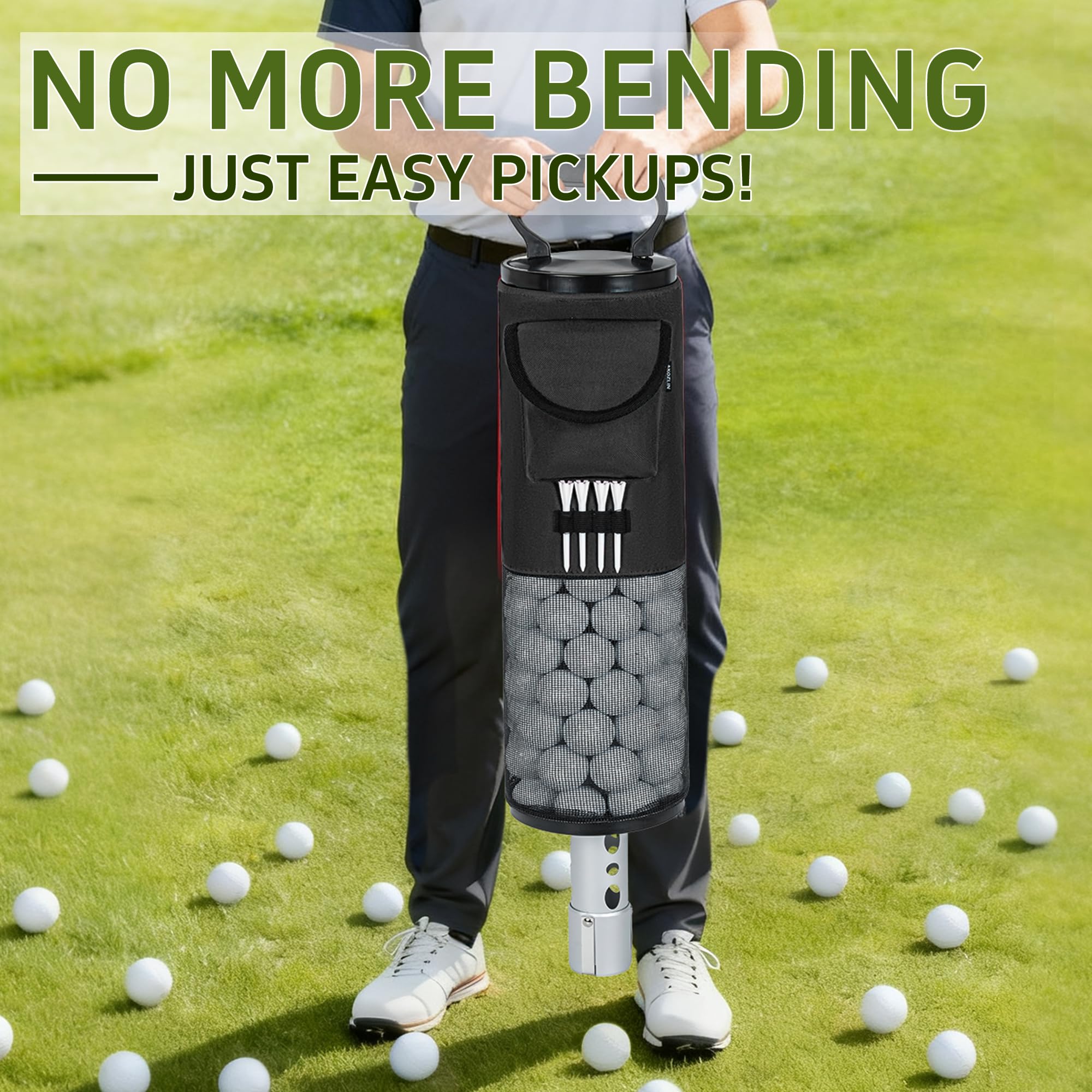 AKOZLIN on a backyard turf showing practical practice-session convenience