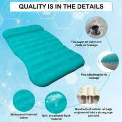 AKUDY close-up of flocked top texture providing soft skin-friendly comfort