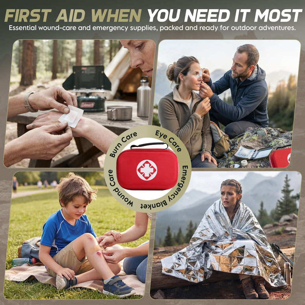 Alertoa being used at a campsite to illustrate practical outdoor emergency support