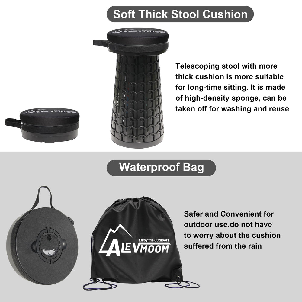 ALEVMOOM stool used at backyard BBQ for extra guest seating