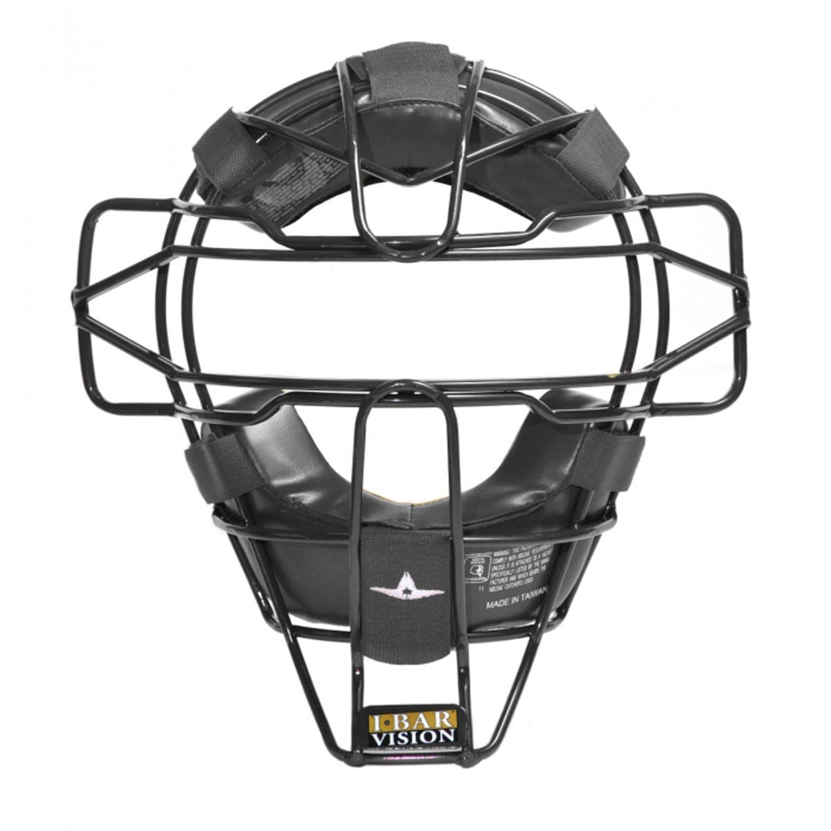 All-Star FM25EXT front view showing solid steel cage and clear sightlines for protection