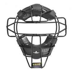 All-Star FM25EXT front view showing solid steel cage and clear sightlines for protection