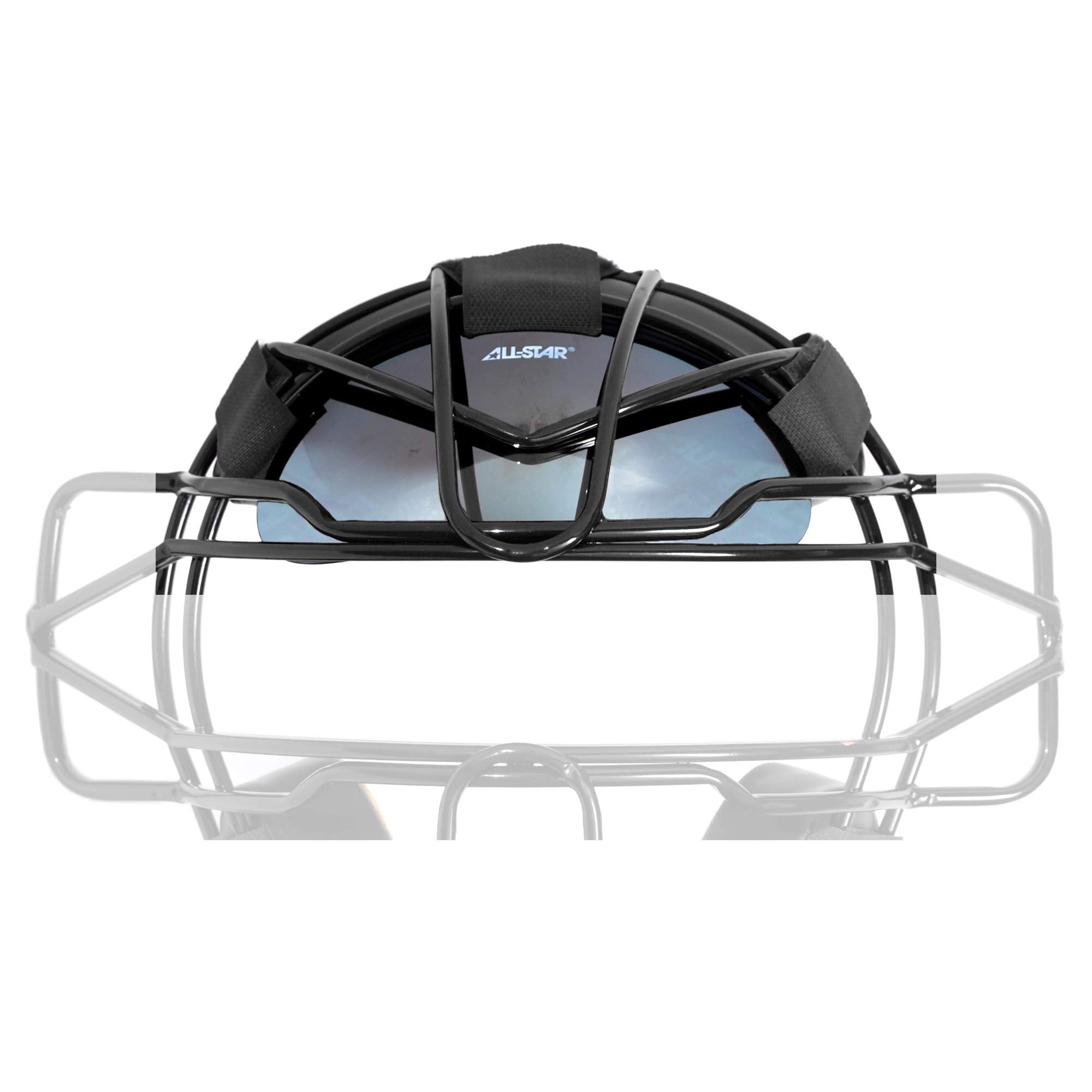 All-Star FMSV3 front view visor showing streamlined sun coverage and comfort