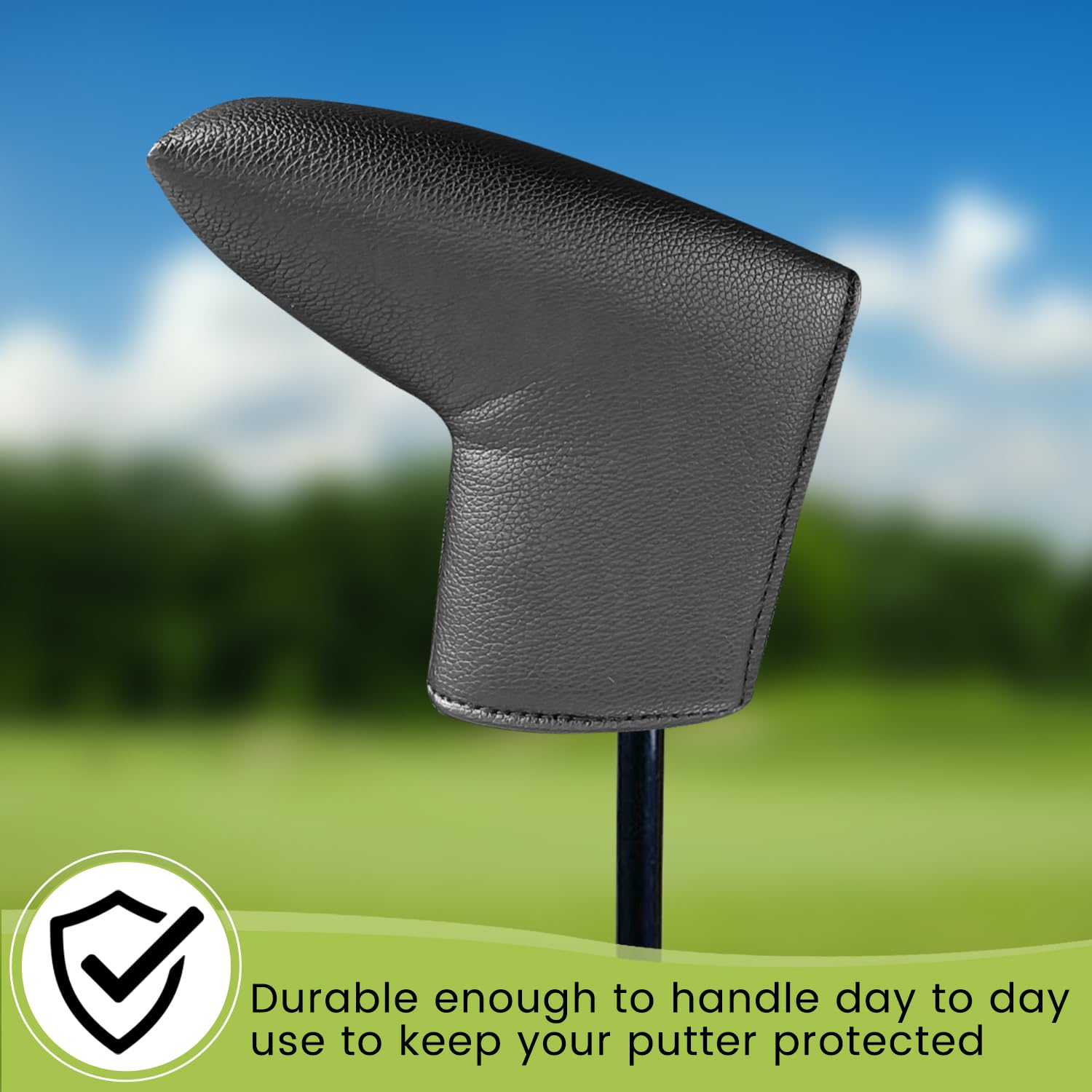 All Teed Up lifestyle shot in golf bag highlighting tidy, stylish protection