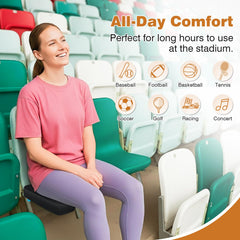 Allhercom close-up of foam texture showing dense cushioning for pressure relief