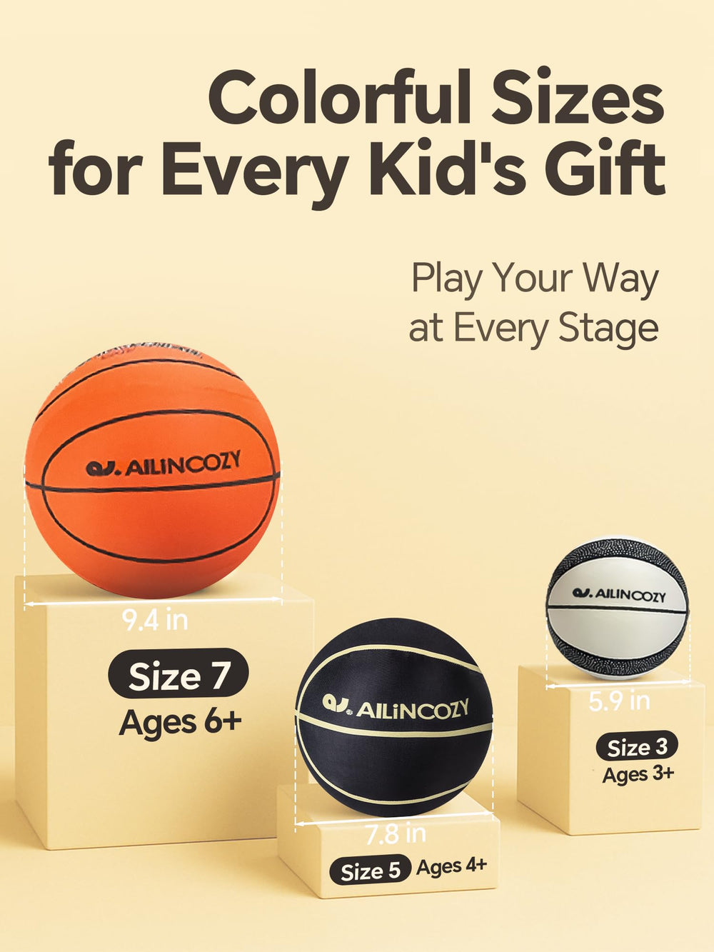ALLINCOZY label and 2025 NBA-inspired design detail, showing modern look