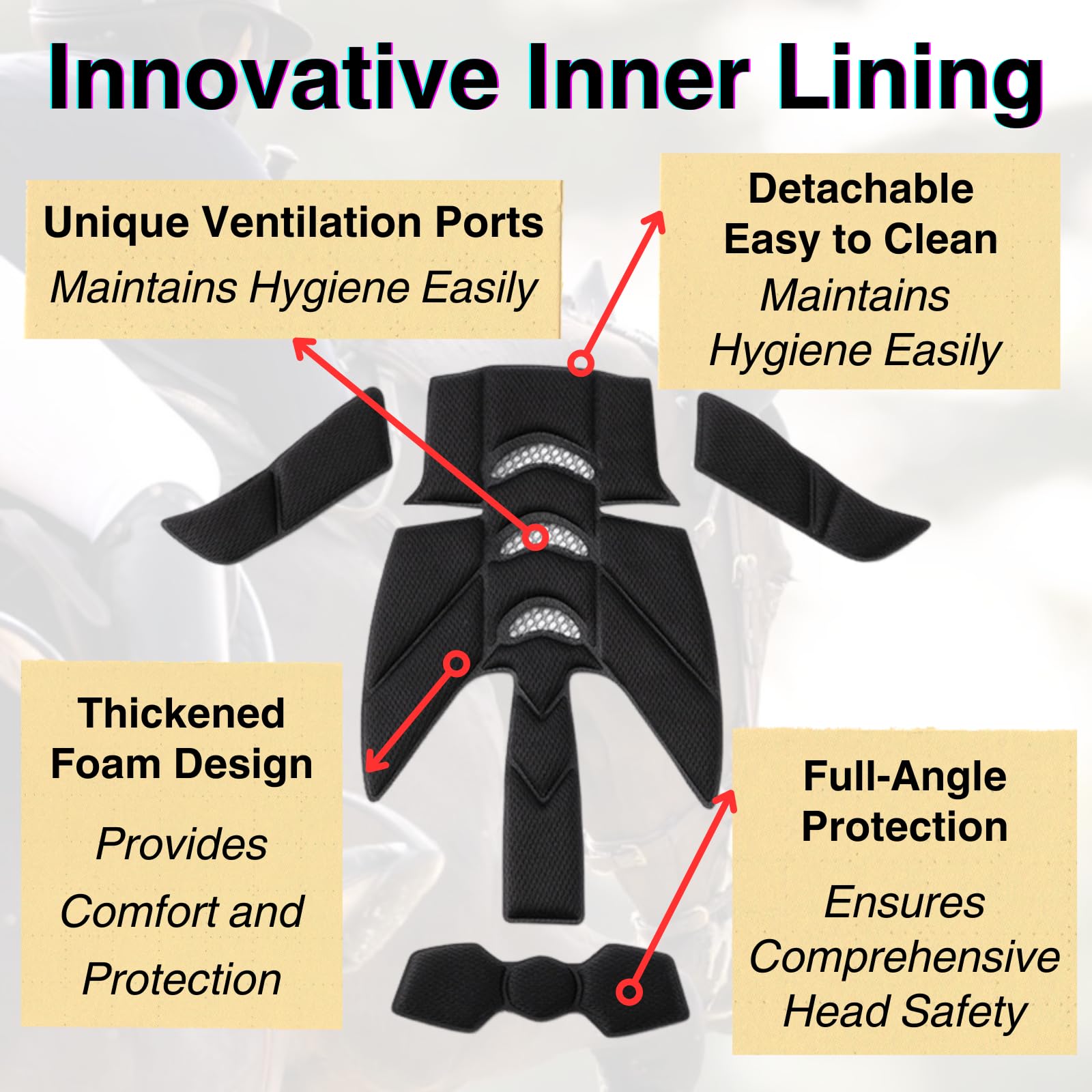 Almpal elbow pads side profile showing contoured padding for impact cushioning