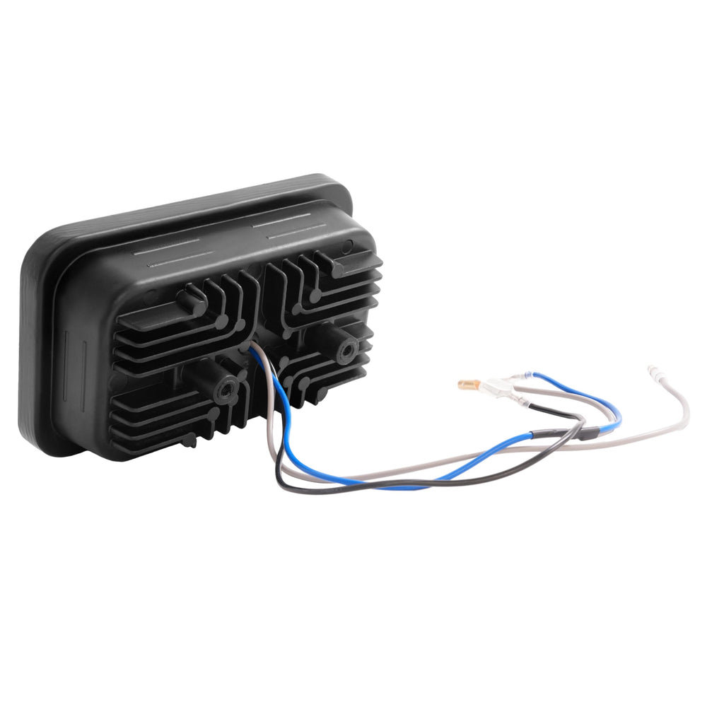 ALMULOO installed at night showing brighter beam and clearer trail visibility
